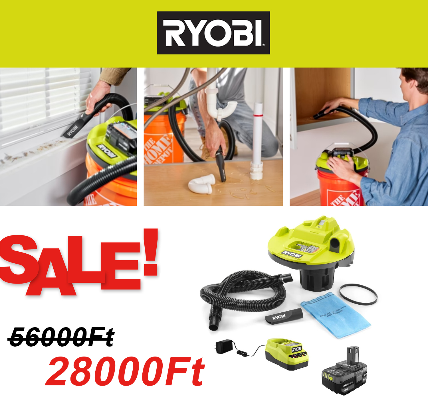 Egy többfunkciós szívóállat, amely nedves és száraz szemetet is képes kezelni egy gépben!