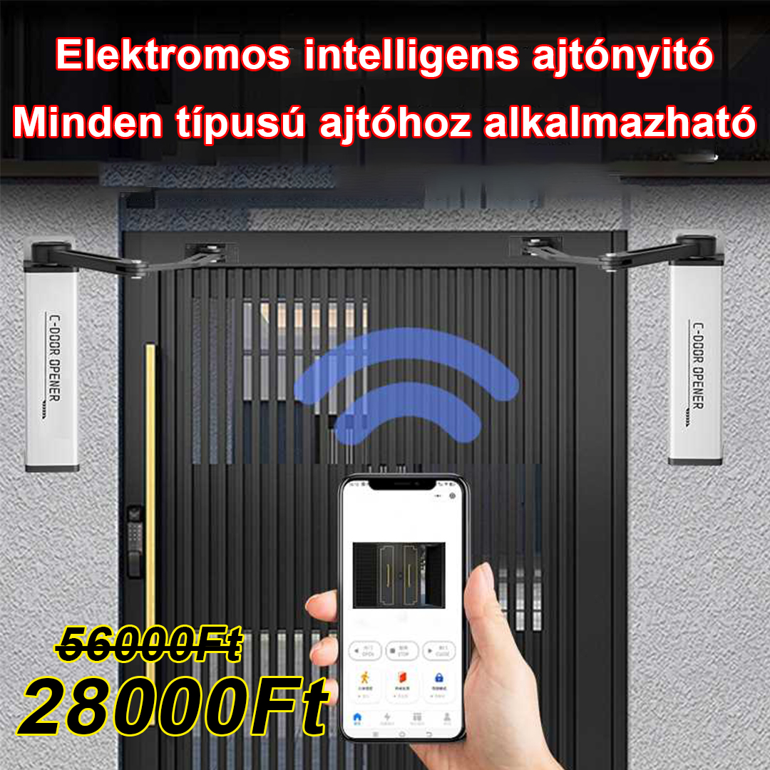 Az elektromos intelligens ajtónyitó kényelmesebb életstílust teremt az Ön számára!